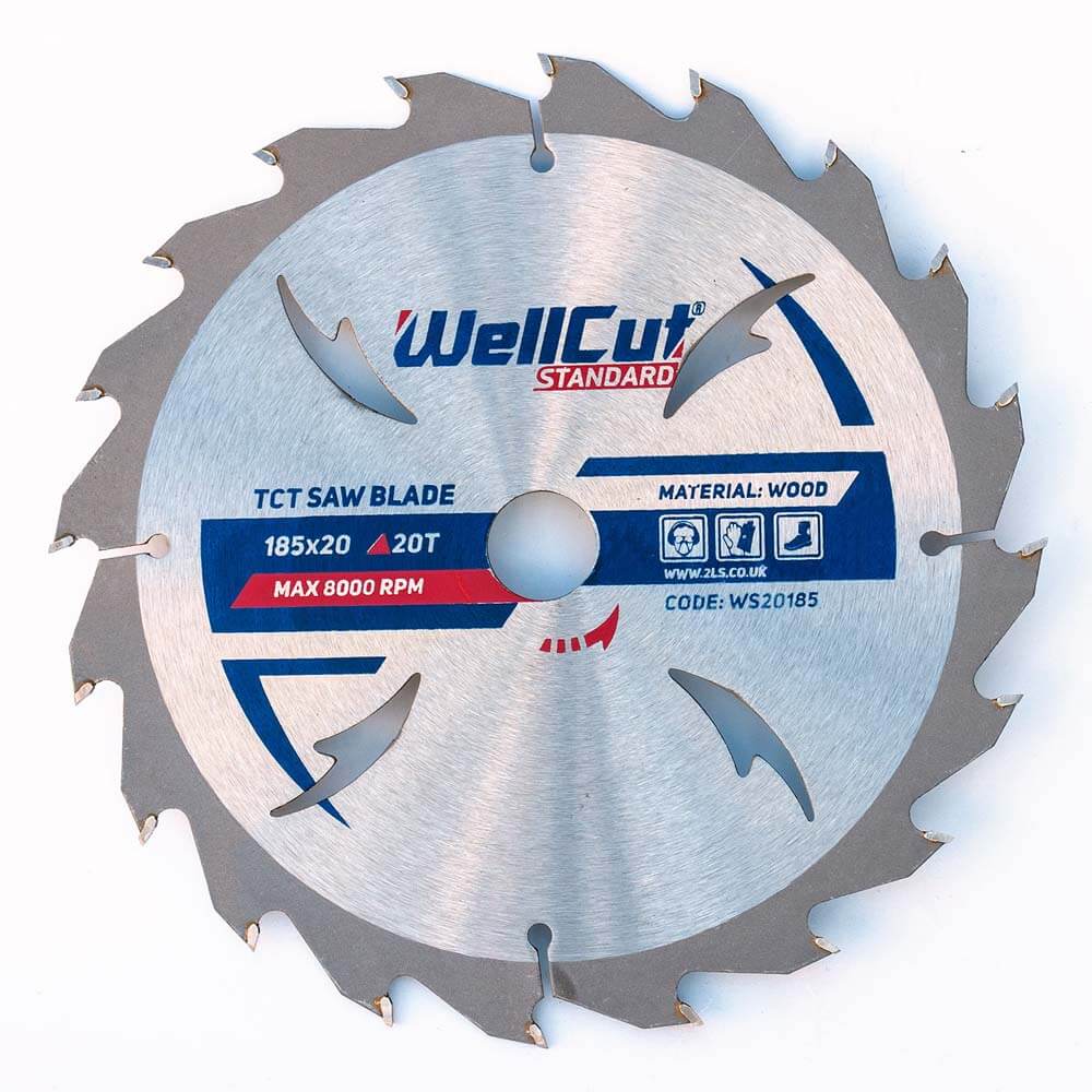 Пиляльний диск WellCut 185x20 мм, 20Т